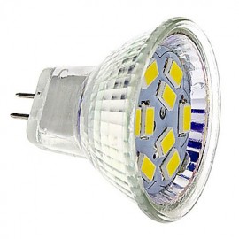 4W GU4(MR11) LED Spotlight 9 SMD 5730 430 lm Warm White / Cool White DC 12 V