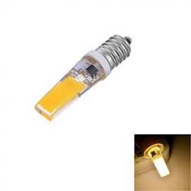 Marsing E14 Dimmable Silicone 4W 400Lm COB LED Warm/Cool White Light Bulb (AC220V)