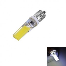 Marsing E14 Dimmable Silicone 4W 400Lm COB LED Warm/Cool White Light Bulb (AC220V)