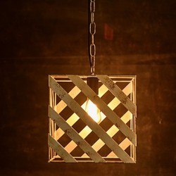 Retro Bar Iron Lamp Modern Minimalist Industrial Style Chandelier