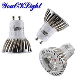 1PCS Dimmable LED 3W GU10 260LM 3000K Warm White/ 6000K White Light Spotlight Bulb-(AC110-120V/220-240V)