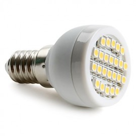 1W E14 LED Spotlight 24 SMD 3528 60 lm Warm White AC 220-240 V