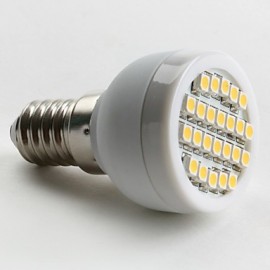 1W E14 LED Spotlight 24 SMD 3528 60 lm Warm White AC 220-240 V