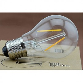 A60 2W E27 250LM 360 Degree Warm/Cool White Color Edison Filament Light LED Filament Lamp (AC220V)