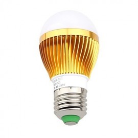 3W E26/E27 LED Globe Bulbs A60(A19) 3 High Power LED 270 lm Warm White / Natural White Decorative AC 85-265 V 1 pcs