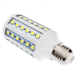 E27 7W 60x5050SMD 700LM 6000-6500K Natural White Light LED Corn Bulb (110/220V)