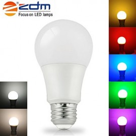 2PCS 5W E26/E27 LED Globe Bulbs G60 5LED 200-500 lm Warm White / Cool White / Pink / Red / Blue / Yellow / Green