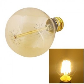 E27 40W 400lm 3000K Warm White Round Tungsten Edison Filament Bulb Lamp (AC 220V)