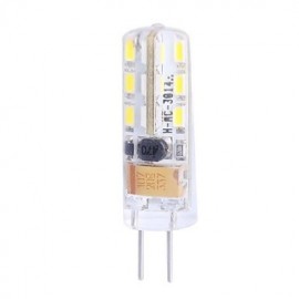 G4 2W 100LM 7000K 24x3014 White LED Light Bulb(DC 12V)