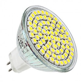 4W E14 / GU10 / GU5.3(MR16) / E26/E27 LED Spotlight MR16 80 SMD 3528 300 lm Warm White / Natural White DC 12 / AC 220-240 V