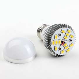 3W E26/E27 LED Globe Bulbs A50 15 SMD 5630 260 lm Warm White V