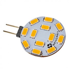 G4 4.5 W 12 SMD 5730 300-320 LM Warm White LED Spotlight V