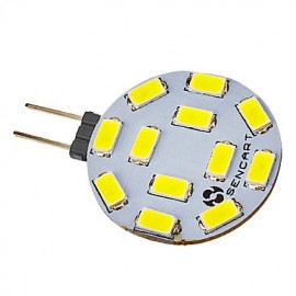 G4 4.5 W 12 SMD 5730 300-320 LM Warm White LED Spotlight V