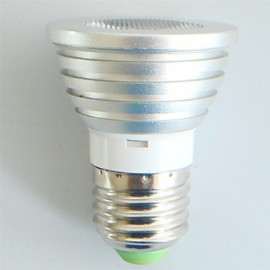 1 pcs E26/E27 4W High Power LED Dimmable / Remote-Controlled / Decorative RGB LED Spotlight AC 100-240 V