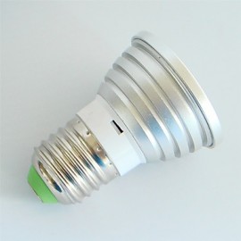 1 pcs E26/E27 4W High Power LED Dimmable / Remote-Controlled / Decorative RGB LED Spotlight AC 100-240 V