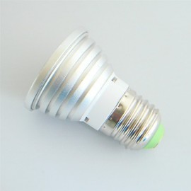 1 pcs E26/E27 4W High Power LED Dimmable / Remote-Controlled / Decorative RGB LED Spotlight AC 100-240 V