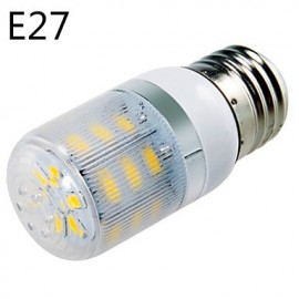 1 pcs E14 / E26/E27 9 W 24 SMD 5730 810 LM Warm White / Cool White LED Corn Bulbs AC 220-240 / AC 110-130 V