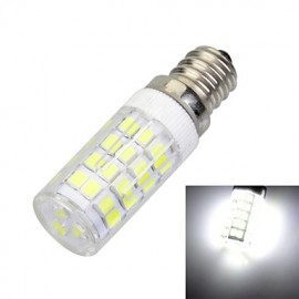 E14 5W 500lm 51-2835 SMD 3000/6000K Warm/Cool White Light LED Corn Lamp Bulb (AC 220-240V)