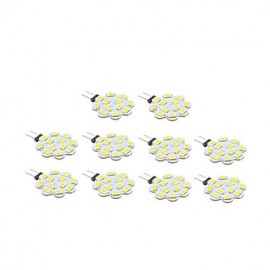 3W G4 LED Bi-pin Lights 12 SMD 5630 270 lm Warm White / Cool White DC 12 V 10 pcs