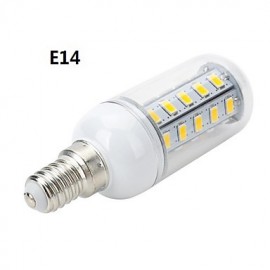 6W E14 / E26/E27 LED Corn Lights T 36 SMD 5730 500-600 lm Warm White / Cool White AC 220-240 V