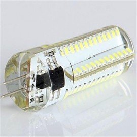 G4 5W 104 SMD 3014 600 LM Warm White / Cool White T LED Bi-pin Lights / LED Corn Lights AC 220-240 V