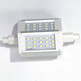 R7S 78mm 45x 3014SMD 6W Warm White / Cool White 600LM 220Beam Horizontal Plug Lights Flood Light AC85-265V