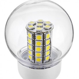 6W E26/E27 LED Globe Bulbs G60 47 SMD 5050 530 lm Natural White AC 220-240 V