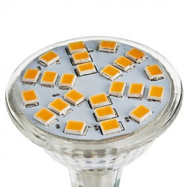 3W GU4(MR11) LED Spotlight MR11 24 SMD 2835 230 lm Warm White DC 12 / AC 12 V