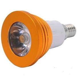 5W E14 / GU10 / E26/E27 LED Spotlight MR16 1 High Power LED 300 lm RGB Dimmable / Remote-Controlled AC 85-265 V 1 pcs