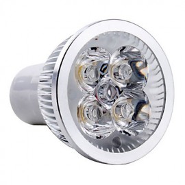 4W GU10 LED Spotlight MR16 4 High Power LED 360 lm Warm White AC 85-265 V