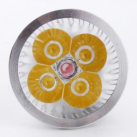 4W GU10 LED Spotlight MR16 4 High Power LED 360 lm Warm White AC 85-265 V