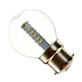 3W B22 LED Globe Bulbs G45 25 SMD 3014 180-210 lm Warm White / Cool White Decorative AC 220-240 V