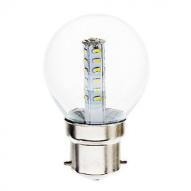 3W B22 LED Globe Bulbs G45 25 SMD 3014 180-210 lm Warm White / Cool White Decorative AC 220-240 V