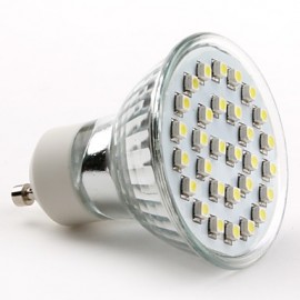 GU10 LED Spotlight MR16 30 SMD 3528 90 lm Natural White AC 220-240 V