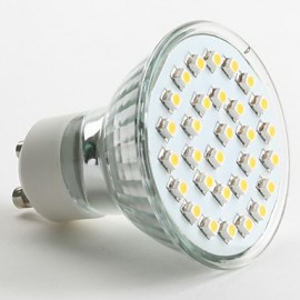 GU10 LED Spotlight MR16 30 SMD 3528 90 lm Natural White AC 220-240 V