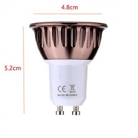 7W GU10 LED Spotlight MR16 1 COB 600 lm Warm/Cool White AC 220-240/110-130V 1pcs