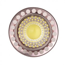 7W GU10 LED Spotlight MR16 1 COB 600 lm Warm/Cool White AC 220-240/110-130V 1pcs