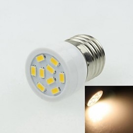 E27 3W 9LED 5730SMD 180-240LM 3000-3500K AC220-240V Spotlight Warm White - White Silver