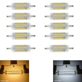 10W R7S LED Corn Lights T 120 SMD 2835 800 lm Warm White / Cool White Decorative / Waterproof AC 220-240 V 10 pcs