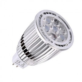 10Pcs MR16 7W SMD 3030 650-700 LM Warm White / Cool White LED Spotlight AC/DC 12V