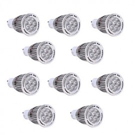 10Pcs GU10 7W SMD 3030 650-700 LM Warm White / Cool White LED Spotlight AC 85-265V