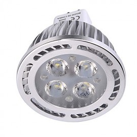 10Pcs MR16 4W SMD 3030 350-400 LM Warm White / Cool White LED Spotlight AC/DC12V