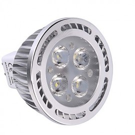 10Pcs MR16 4W SMD 3030 350-400 LM Warm White / Cool White LED Spotlight AC/DC12V