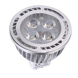 10Pcs MR16 4W SMD 3030 350-400 LM Warm White / Cool White LED Spotlight AC/DC12V