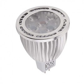 10Pcs MR16 5W SMD 3030 450-500 LM Warm White / Cool White LED Spotlight AC/DC 12V