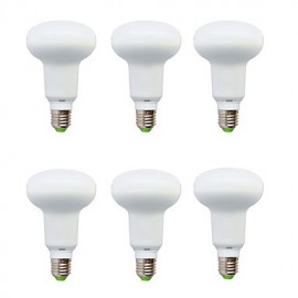 UL Listed R50 Led Lamp E14 Long Neck Bulb 6W Bath Heater Spotlight SMD5730 AC 110V-240V (6 Pieces)