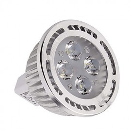 10Pcs MR16 4W SMD 3030 400 LM Warm White / Cool White LED Spotlight AC/DC 12V