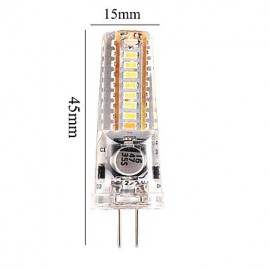 10Pcs G4 4W 3014SMD 36LED 300-400LM Warm White 2800-3200K Decorative LED Bi-pin Lights (AC/DC 12-24V)