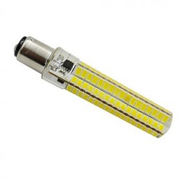 12W BA15D LED Corn Lights 136LED SMD 5730 850-900LM lm Warm White / Cool White Decorative AC110 / AC220 V 6 pcs