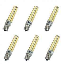 12W E14 / E17 / E12 / E11 LED Corn Lights 136LED SMD 5730 850-900LM Warm White / Cool White Decorative AC110 / AC220 V 6 pcs